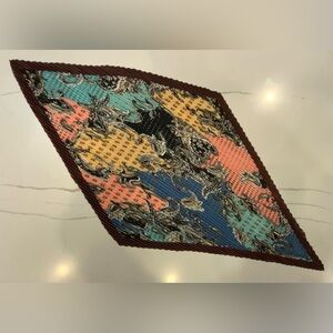 Paisley Pleated Scarf